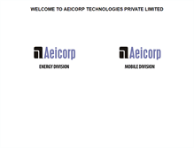Tablet Screenshot of aeicorp.com